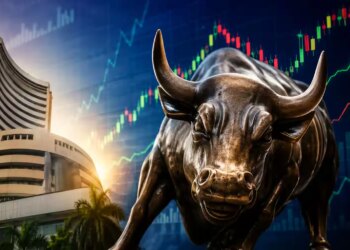 Strong rally in the stock market amidst the devastation in the world! Sensex jumped 750 points and crossed 77,900, Nifty also reached 24,260.