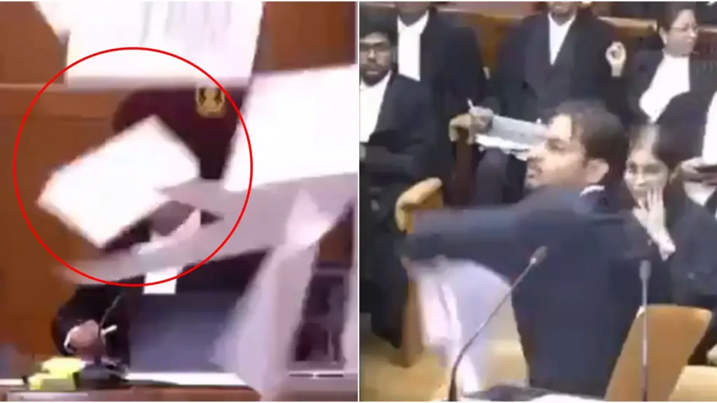 Supreme Court Viral Video: Uproar over lawyer's behavior in courtroom, objectionable remarks in front of judges