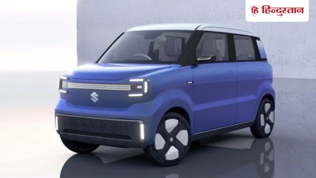Suzuki's new electric car, great tall boy look like WagonR, range also amazing