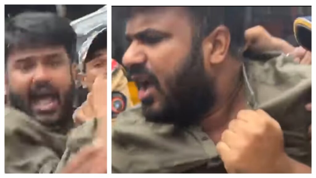 Swara Bhaskar's husband was chased away by Mumbai Police, the actress shared shocking videos of her husband.