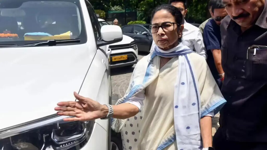 TMC Protest: Why did Mamata Banerjee get angry? VIDEO of slapping one's own worker on stage goes viral
