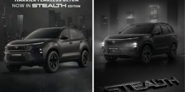 Tata Harrier & Safari Stealth Edition