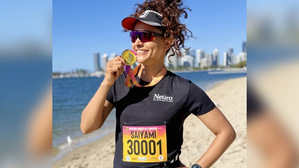 'The most beautiful race..' Saiyami Kher completes Gold Coast Marathon for the first time in Australia