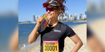 'The most beautiful race..' Saiyami Kher completes Gold Coast Marathon for the first time in Australia
