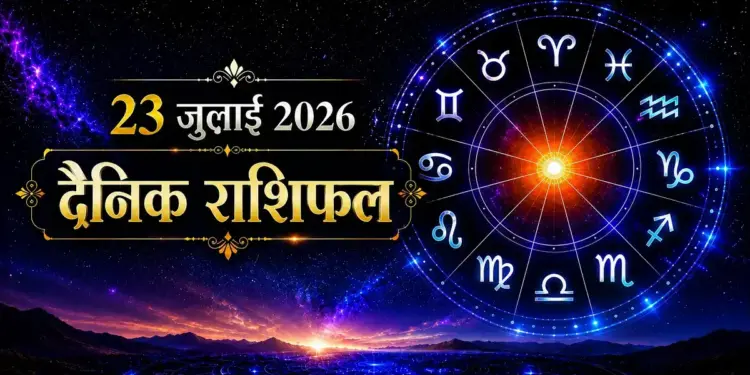 Today's Rashifal: Moon will change zodiac signs on July 23, 2026, know which zodiac signs will get financial benefits and who will have to be cautious.