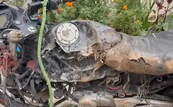 Truck hits bike rider in Gopeshwar, Chamoli, youth dies on the spot
