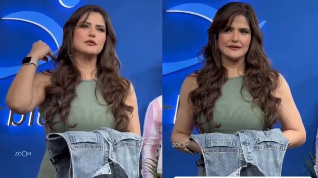 VIDEO: "Change your clothes in front of us" Zareen Khan got furious after hearing the lewd comment