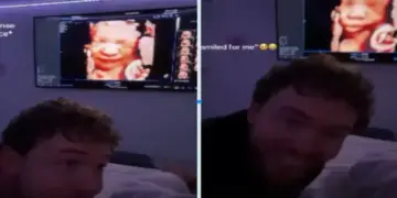 VIRAL VIDEO: Child gave a cute reaction in the womb after hearing father's voice, people got emotional after seeing the unique moment
