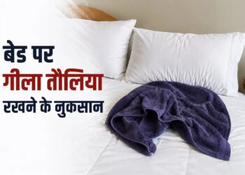 Vastu Tips: Why should you not leave a wet towel on the bed or door after bathing? This reason is explained in Vastu Shastra
