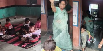Viral Video: Shocking incident in Madhya Pradesh school, teacher refused to teach, pushed students out