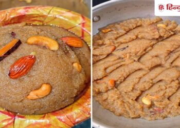 Want to make semolina halwa juicy? Add this 1 thing while frying, it will taste like confectionary!