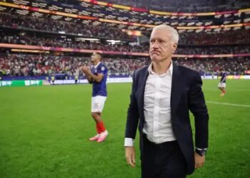 'We failed to give our best performance', said coach Deschamps on France's exit from the World Cup