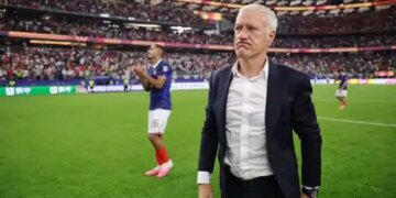 'We failed to give our best performance', said coach Deschamps on France's exit from the World Cup