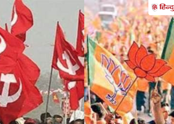 Where the red salute is resounding, saffron is waving there; BJP's massive victory in the birthplace of Naxal movement